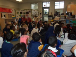 Reading at Emerson Elementary School
